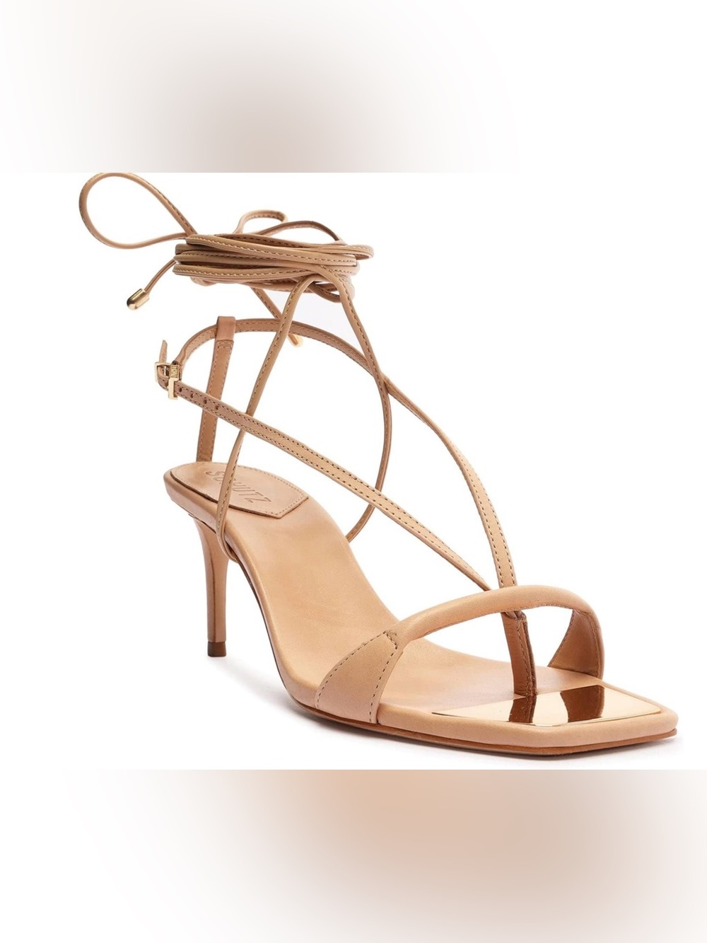 SCHUTZ Vikki Leather Heels
Nude/Beige
LIKE NEW